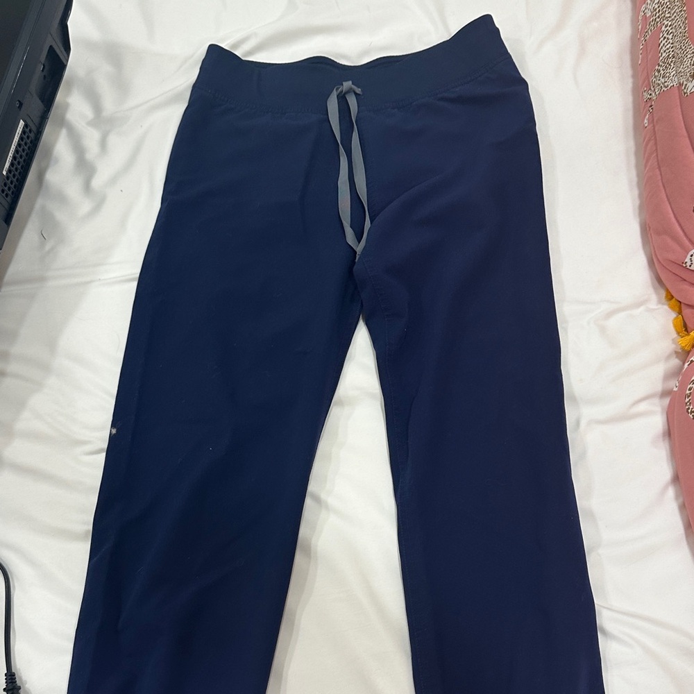 FIGS Navy Blue LIVINGSTON SCRUB Pants TALL